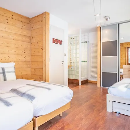 Les Tussilages - Terrasse Vue Mont-blanc