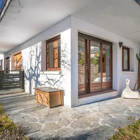 Les Tussilages - Terrasse Vue Mont-blanc