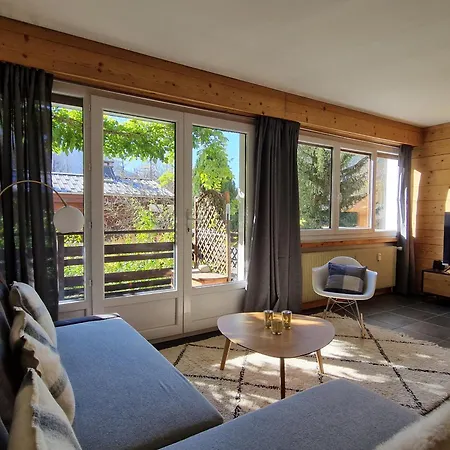 Apartmán Les Tussilages - Terrasse Vue Mont-blanc