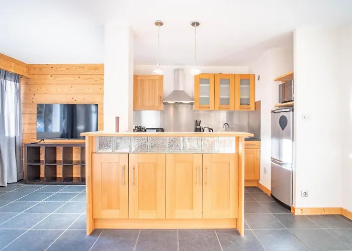 Apartmán Les Tussilages - Terrasse Vue Mont-blanc