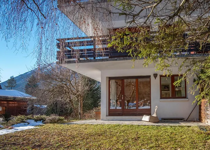 Les Tussilages - Terrasse Vue Mont-blanc Chamonix